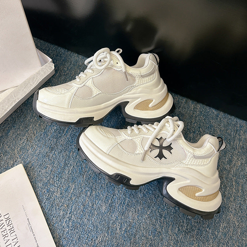 Dame Chunky Sneakers med moderigtig sål og åndbare mesh-detaljer Stilla