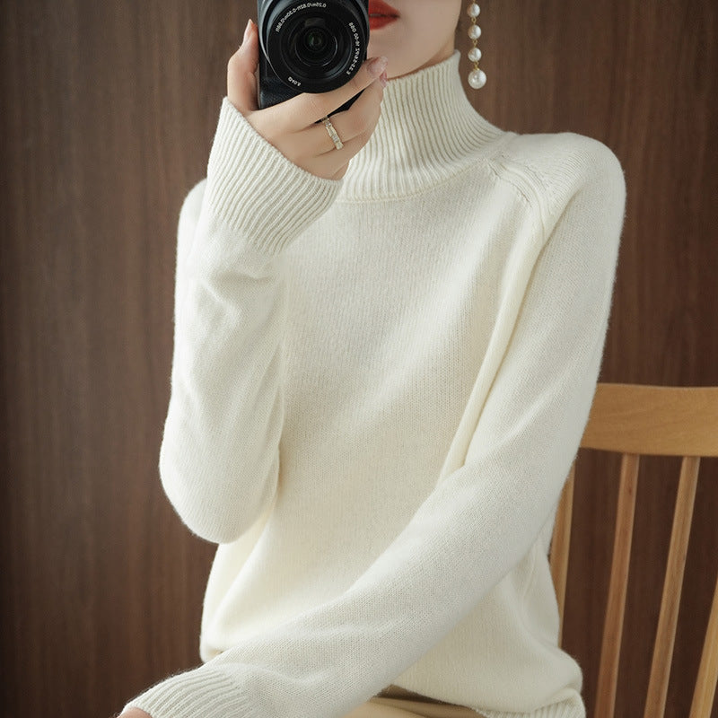 Stilla | Fashionable Turtleneck Striktrøje