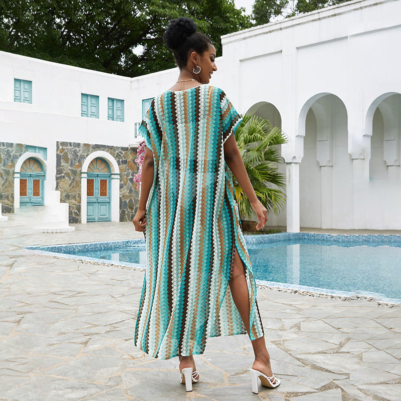 Dame Kaftan Kjole Stilla
