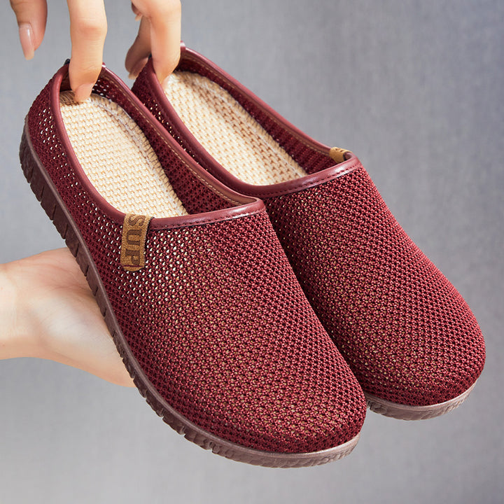 Femme Åndbare Mesh Slip-On Clogs Stilla