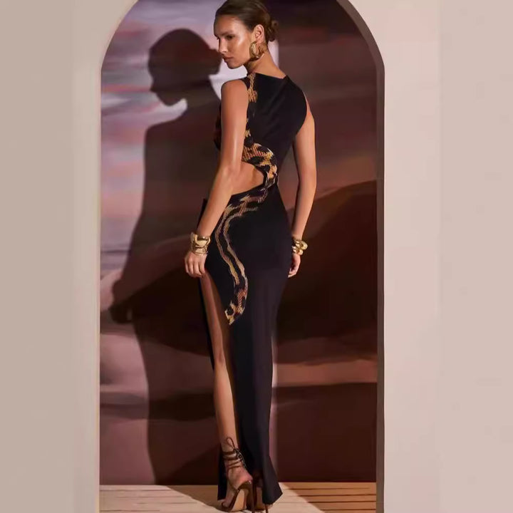 Femme Cut-Out Bodycon Aftenkjole Stilla