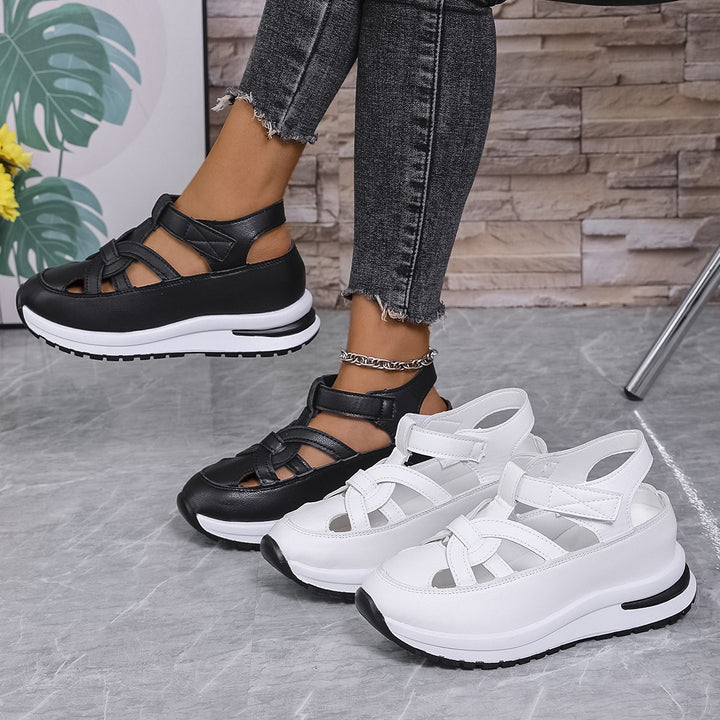 Dame Sporty Sandaler med åndbart overmateriale og komfortabelt fodseng Stilla