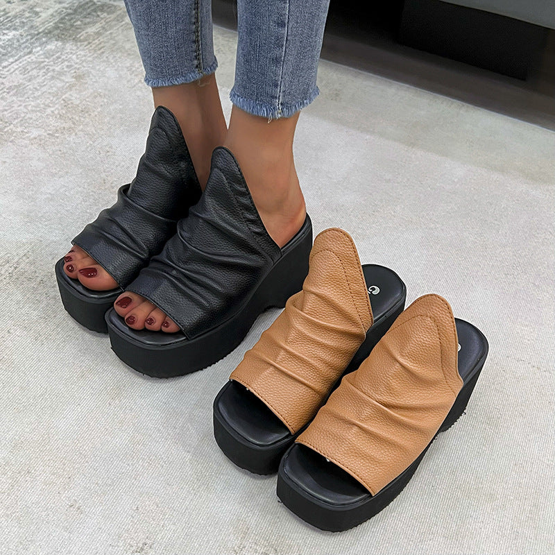 Dame hævede clogs med moderne design og komfortabel sål Stilla