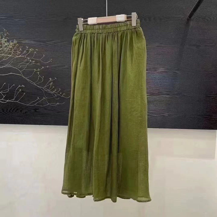 Femme Let og Luftig Maxi Skirt Stilla