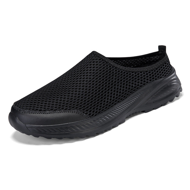 Unisex nan åndbar mesh-mule med skridsikker flex-sål og polstret komfortfodseng Skovae