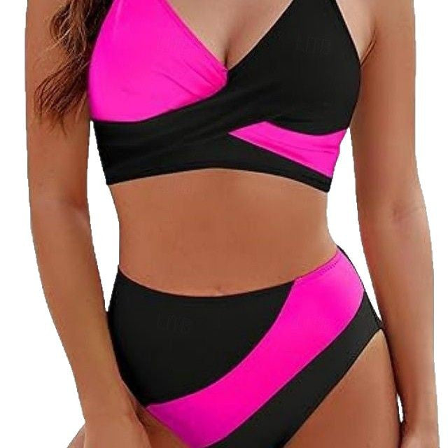 Damer Højskåret Bikini med Vame Design Skovae