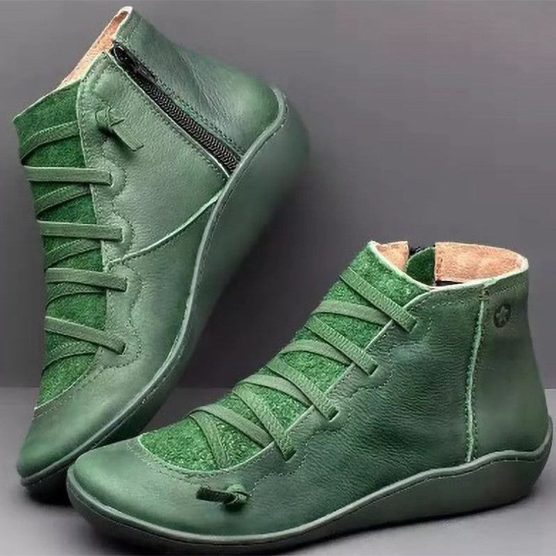 Dame Høj Sneakers lavet af høj kvalitetslæder med moderigtige accenter Stilla