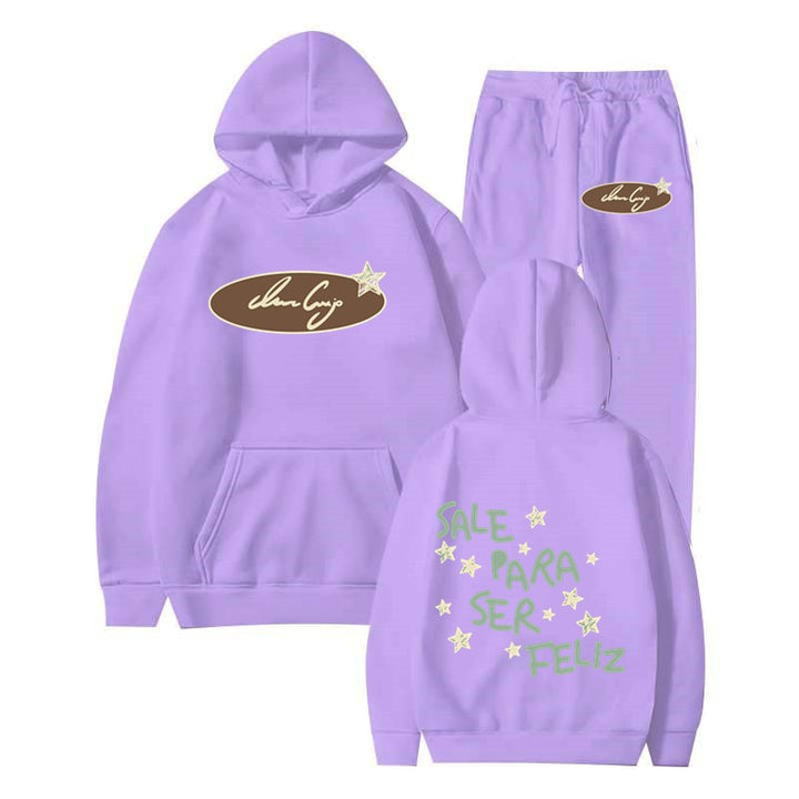Kvinders hoodie sweatshirt med inspirerende tekst og afslappet pasform Skovae