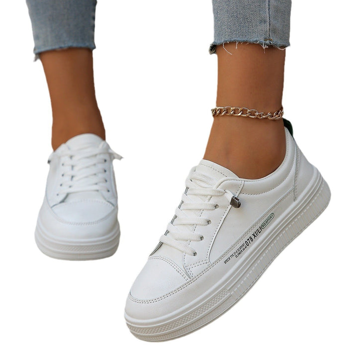 Dame platform-sneakers med blød polstring og moderne design Stilla