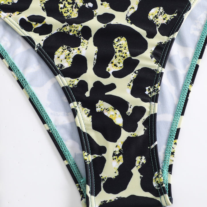 Dame one-piece badeanstik med matchende omslagsskjørt Skovae