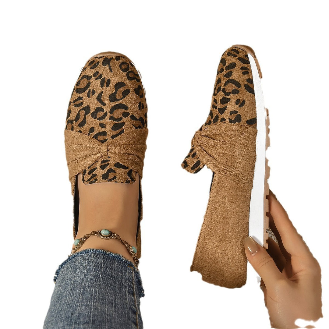 Dame Slip-On Sneakers med komfortabelt og moderne leoparddesign Stilla