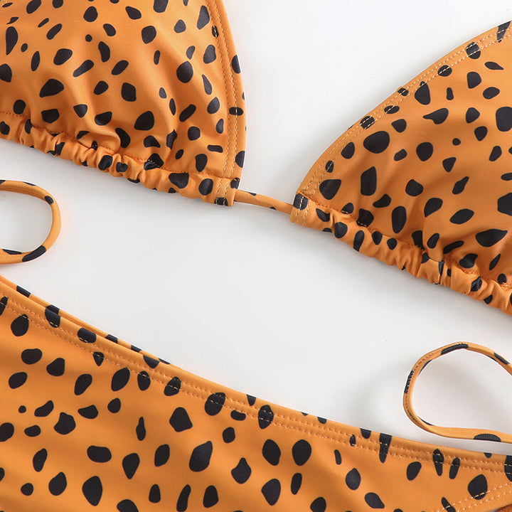 Dame Tri-Set Badetøj med Crop-Top Stilla