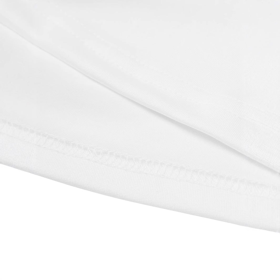 Dame Crop-T-Shirt med kreativ frugtdesign og tætsiddende pasform Skovae
