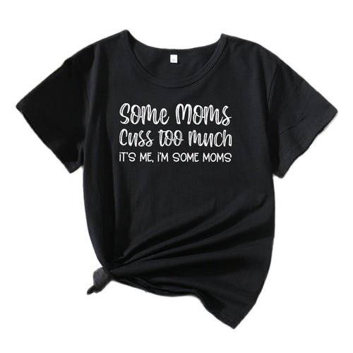 Dame Fritids Humoristisk Grafik T-shirt Stilla 1751262355
