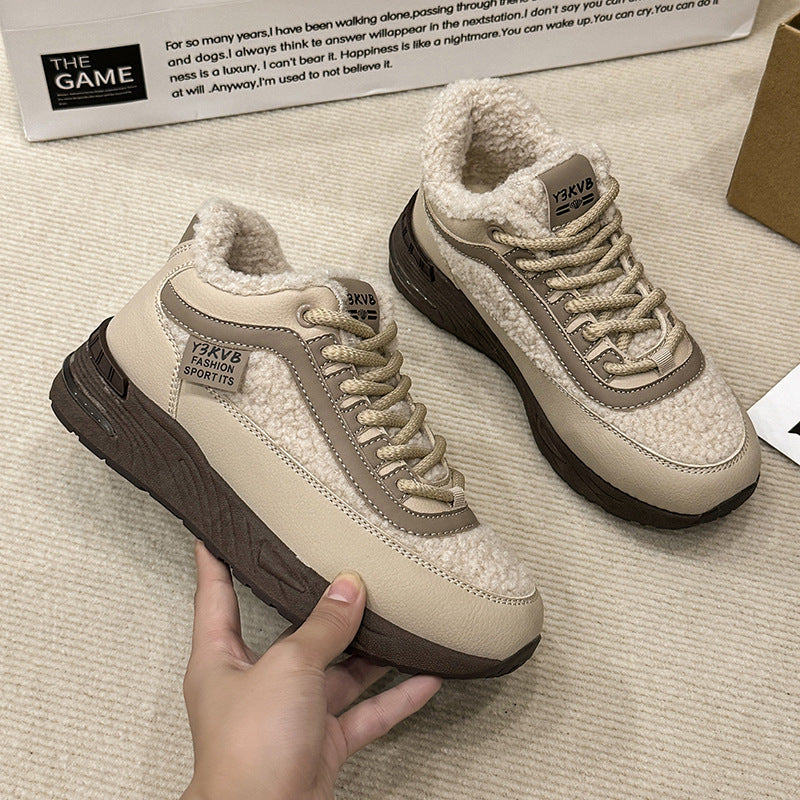 Dame komfortable vinter sneakers med hyggeligt inderfór Stilla