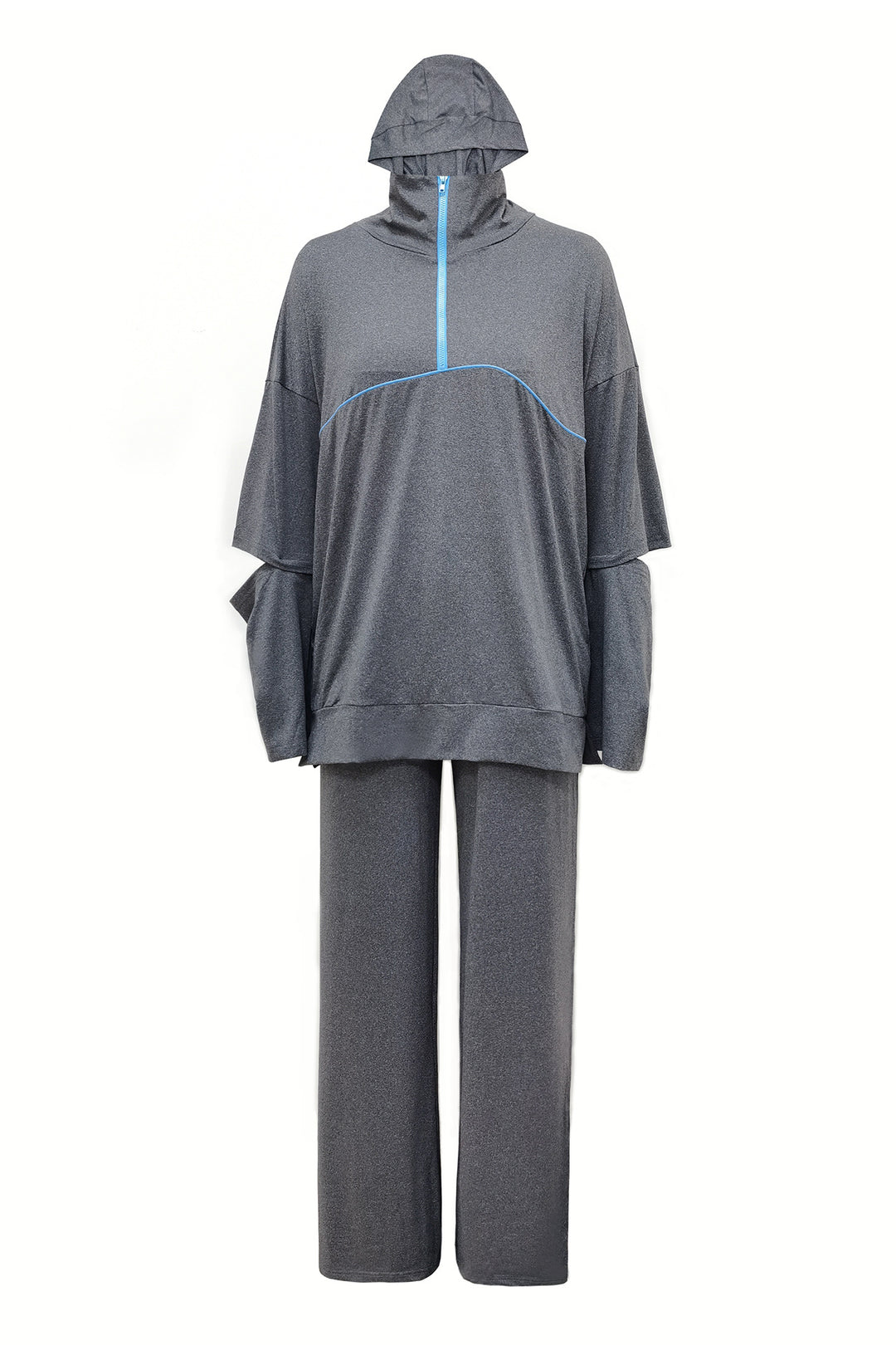 Dame Sporty Sæt med funktionel Hoodie og behagelige Joggingbukser Stilla
