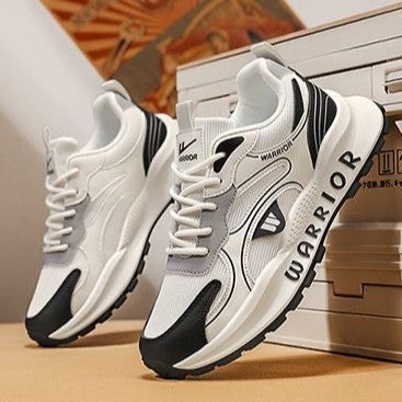 Dame sporty sneakers med polstret sål og åndbart overmateriale Stilla