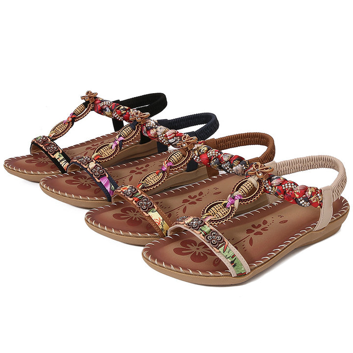 Dame sandaler med pyntet rem Stilla