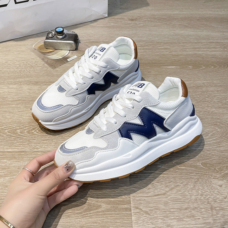 Dame Sporty Sneakers med åndbar mesh-overflade og fleksibel sål Stilla