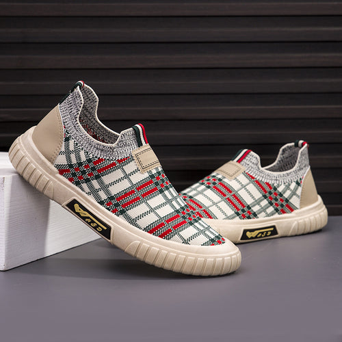 Herrer Mode Slip-On Sneakers Stilla