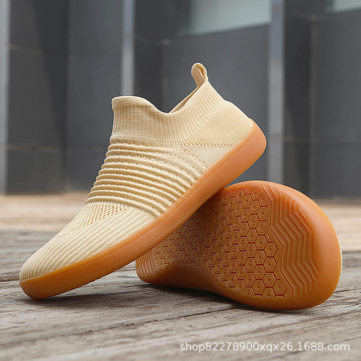 Herrer stilfulde Slip-On Strik Sneakers Stilla