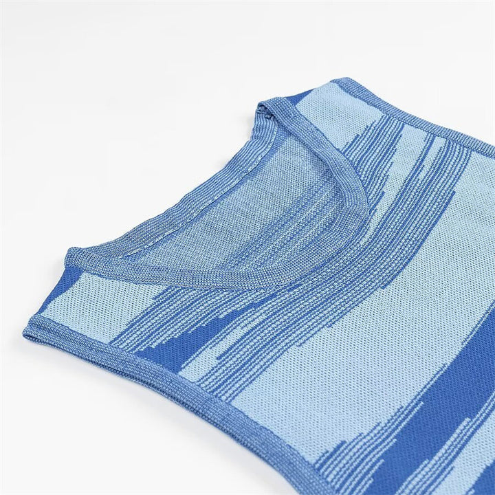 Femme Casual Strikkjole Stilla