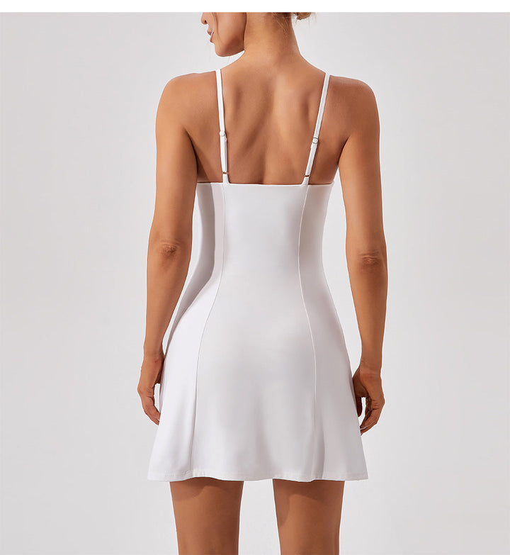 Stilla | Piece Tennis Skirt Yoga Fitness Børstet Nude Feel Åndbar Løbeskørt