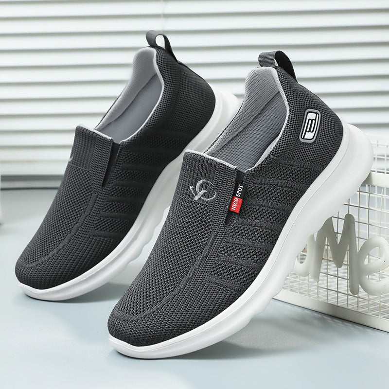 Femme Letvægts Slip-On Vandresko med åndbart Strikkemateriale Stilla