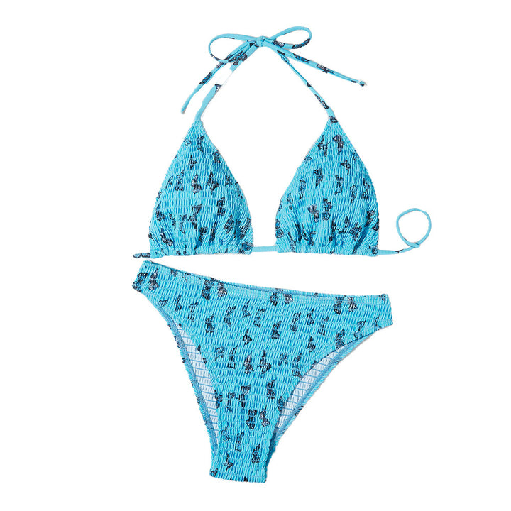 Dame Rüschentriangel-Bikini-Sæt Stilla
