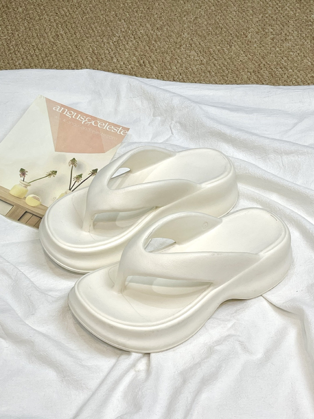 Dame Komfortable Flip-Flops med ergonomisk sål og skridsikkert design Stilla