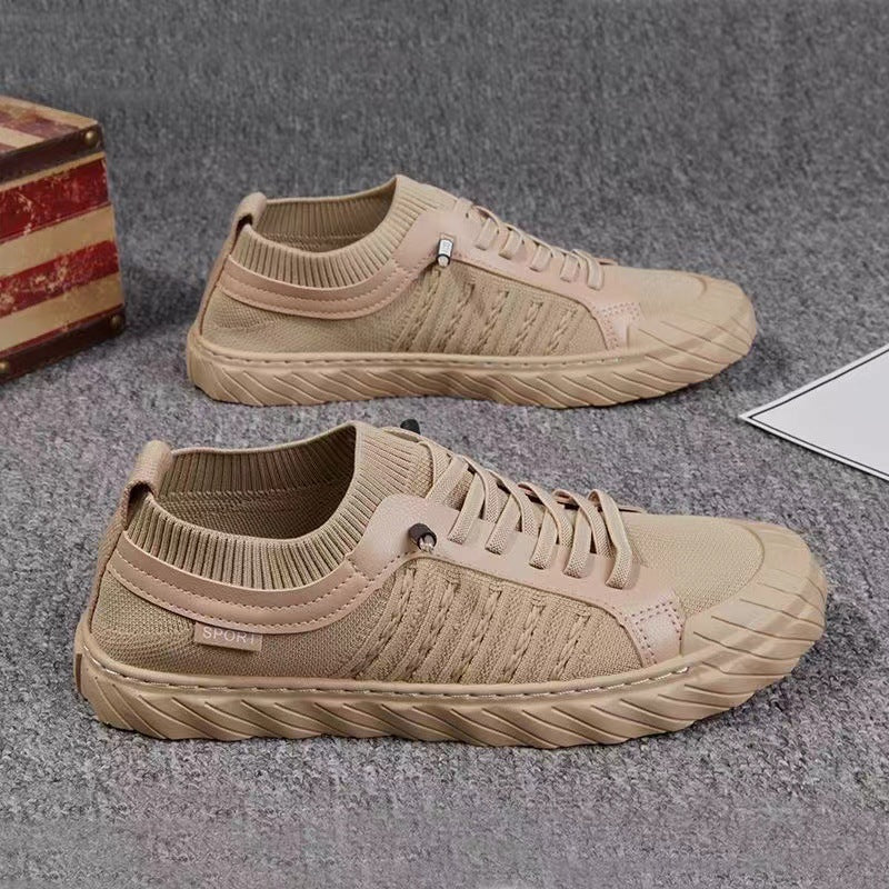 Dame fritids-sneakers lavet af åndbart materiale med fleksibelt såldesign Stilla