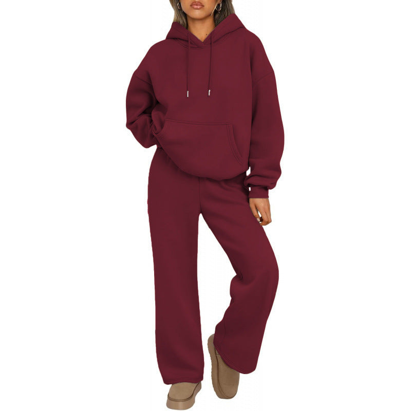 Dame tracksuit med casual snit og praktiske lommer Skovae
