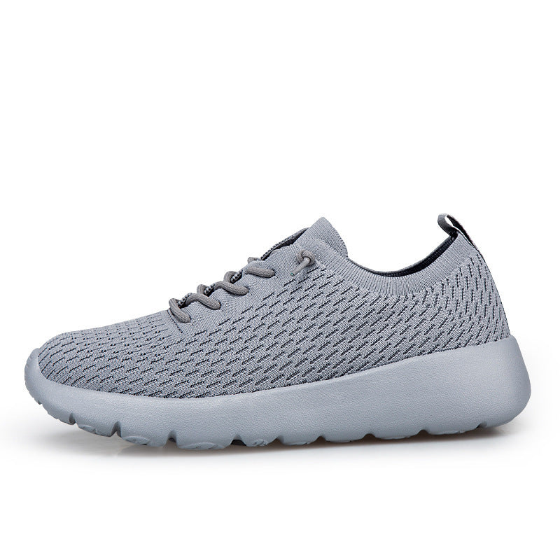 Unisex nan let vægtstrikket slip-on med konturkomfortfodseng og stødabsorberende bølgeløbssål Skovae