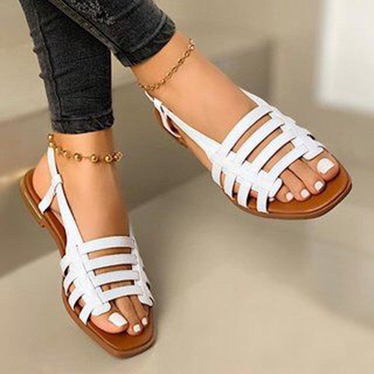 Dame Riemchen-sandaler med justerbar ankelrem og anatomisk fodseng Stilla