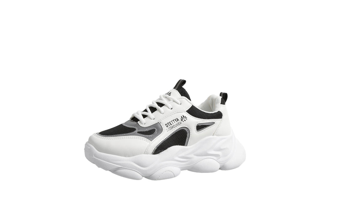 Dame Chunky Sneakers med åndbar mesh-konstruktion og dynamisk såleprofil Stilla