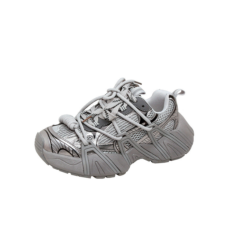 Dame Sporty Sneakers med innovativt design og åndbar mesh-overflade Stilla