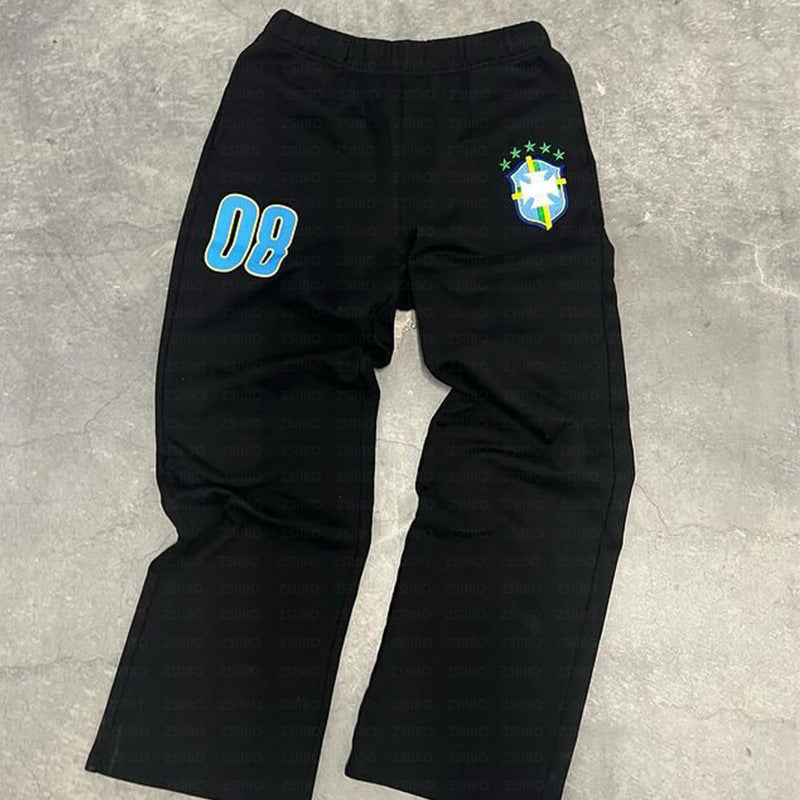 Kvinders sporty joggingbukser med praktiske sidelommer og elastisk talje Skovae