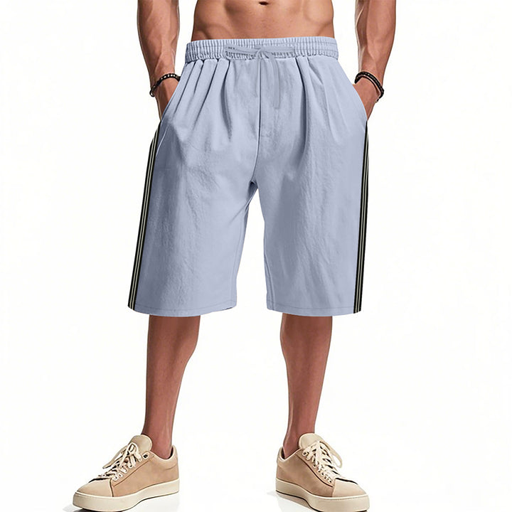 Herrer afslappede sportshorts med sidebånd Stilla