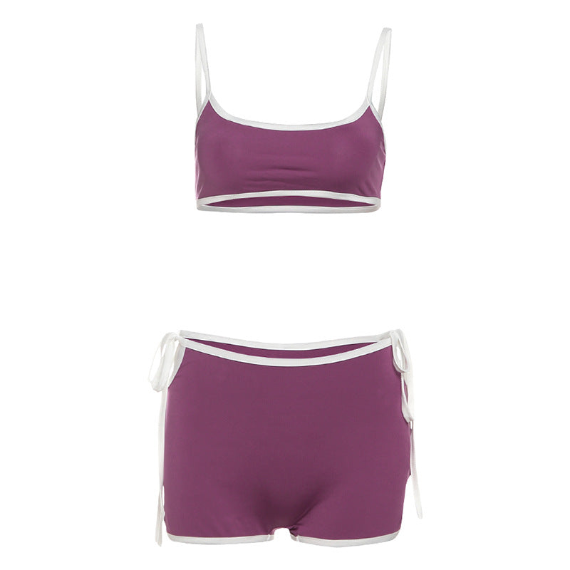 Dame Bikiniset med justerbare stropper og elegant design Skovae