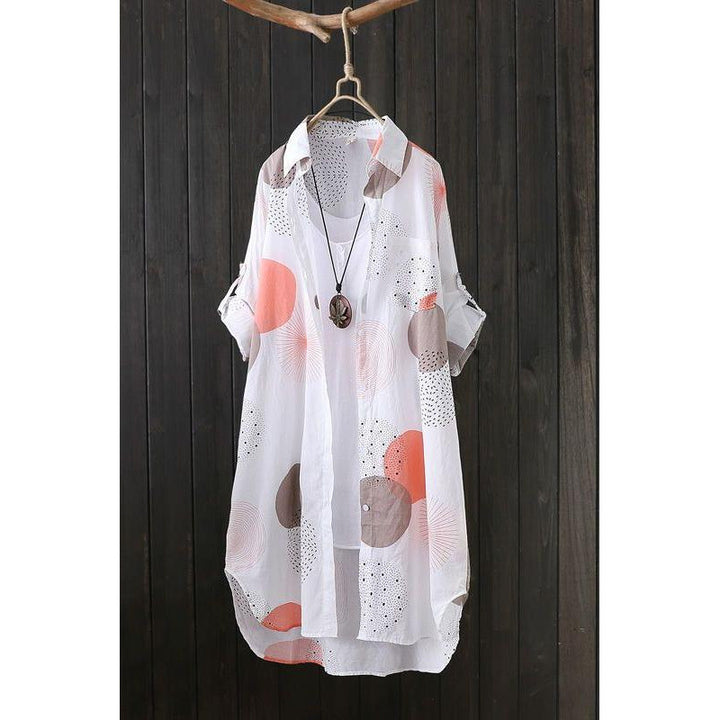 Damernes Lettere Kunstneriske Kimono Jakke Stilla