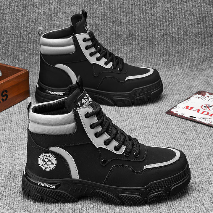 Stylish herre urban high-top sneakers Stilla