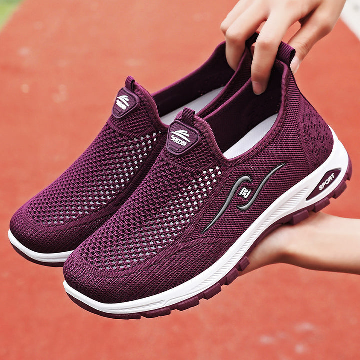 Dame Let og åndbar Slip-On Sneakers med fleksibel sål Stilla