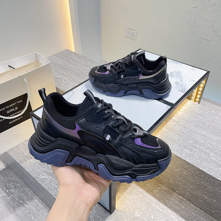 Dame Chunky Lifestyle Sneakers med åndbart mesh-overmateriale og skridsikker sål Stilla
