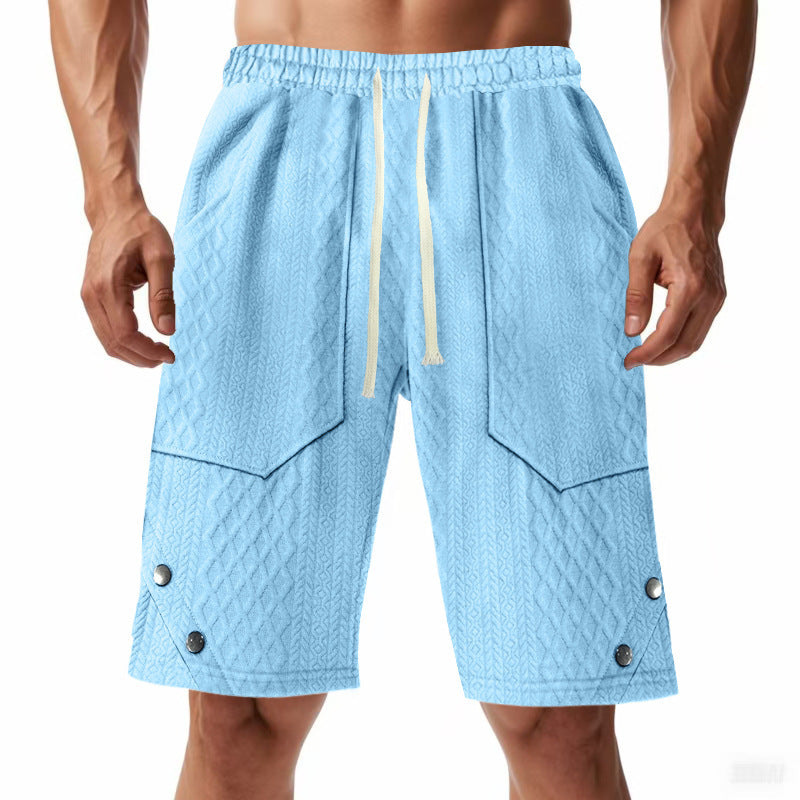 Herrer Cargo-shorts med struktureret design og praktiske lommer Stilla