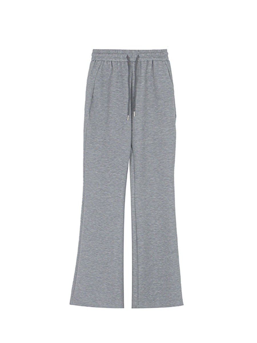 Dame brede Sweatpants med elastisk talje og afslappet pasform Stilla