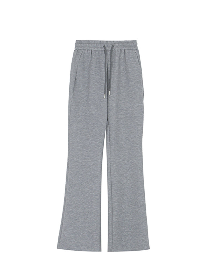 Dame brede Sweatpants med elastisk talje og afslappet pasform Stilla