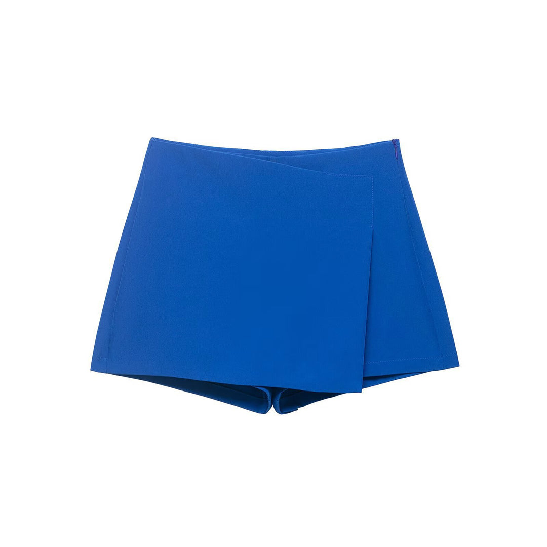 Dame sportlige shorts med elegant lagdesign Skovae
