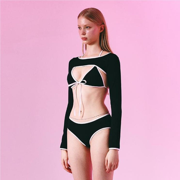 Dame Sporty Bikini-sæt med afslappede shorts Stilla