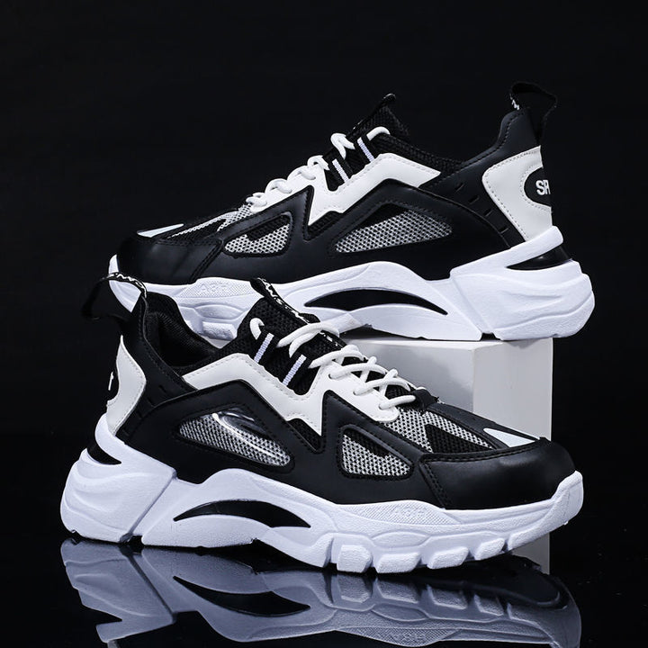 Dame Sporty High-Top Sneakers med åndbare netpartier Stilla