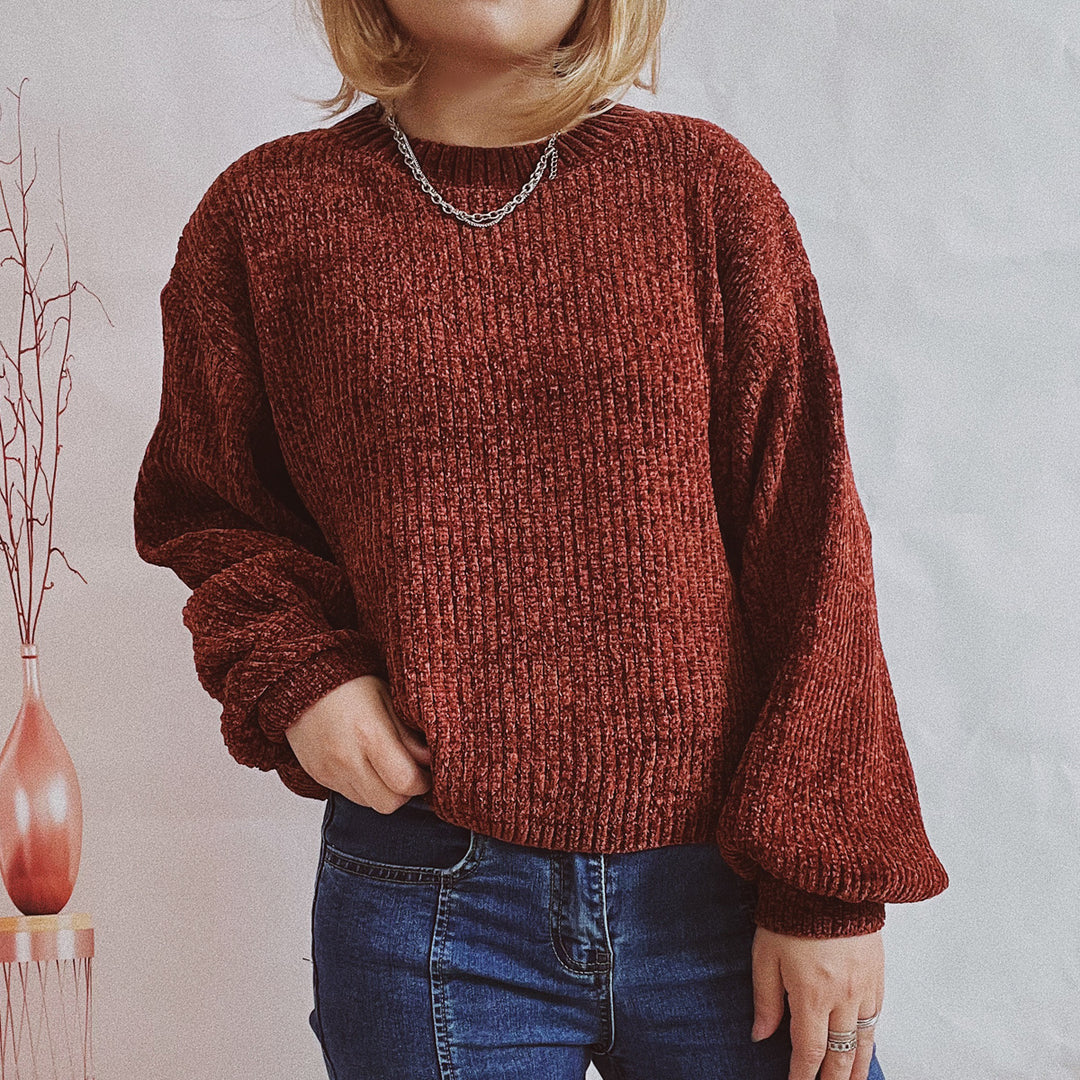 Kvinder Oversized Strik Sweater Stilla